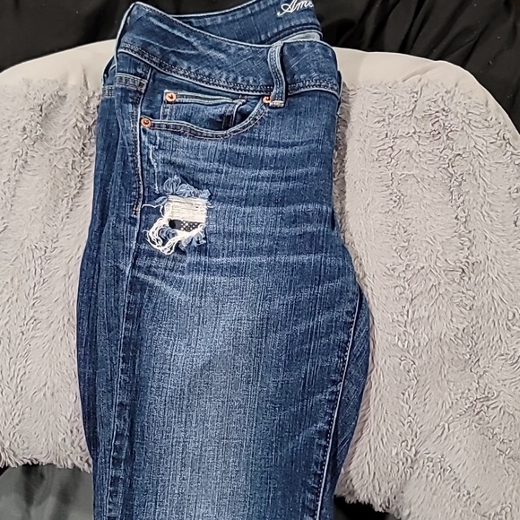 Vintage American Eagle Jeans Sz 6L - Picture 3 of 8